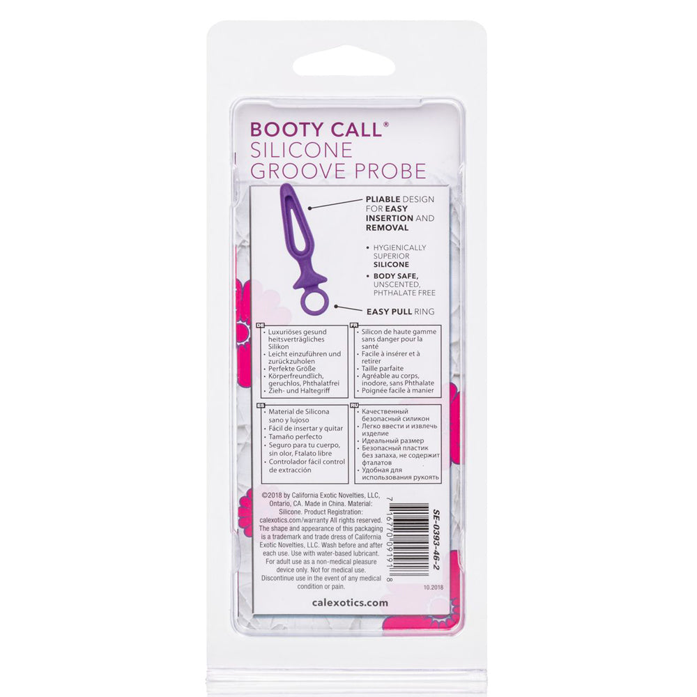 BOOTY CALL - SILICONE GROOVE PROBE
