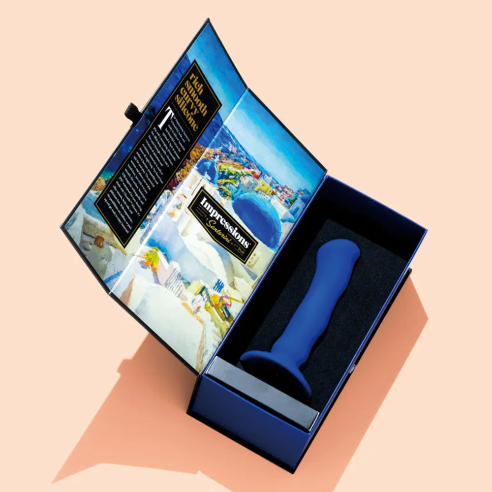 Impressions Santorini Vibrating G-Spot Dildo With Suction Cup