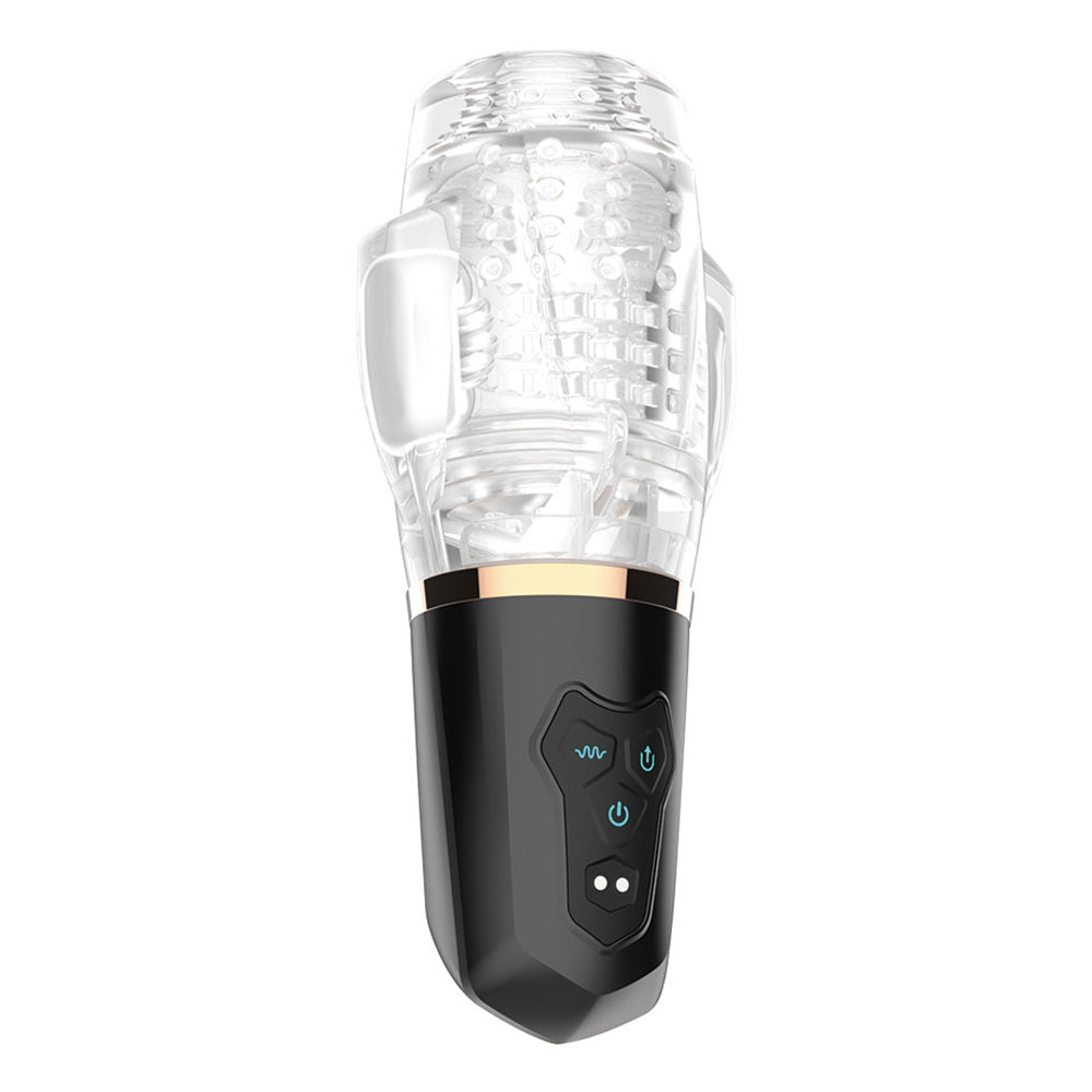 Leto Neon Vibrating Sucking Masturbator