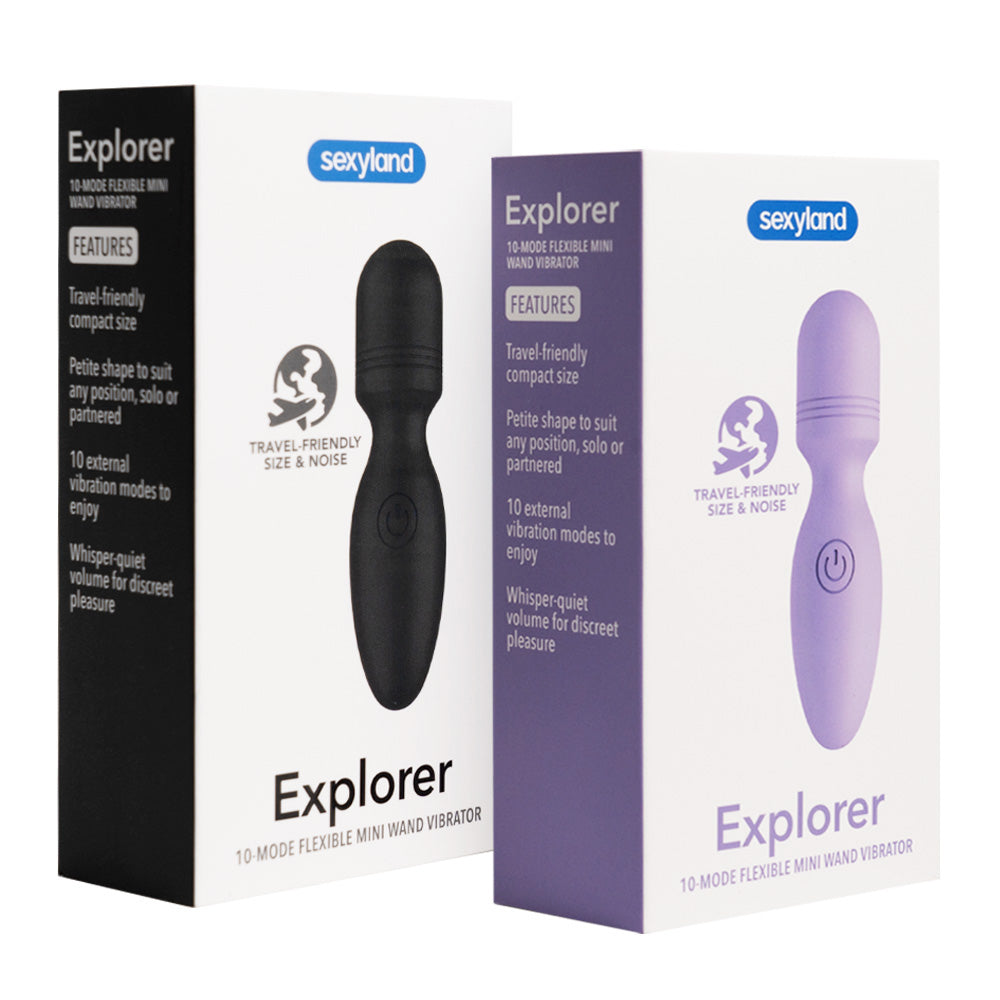 Sexyland Explorer Discreet Mini Wand Vibrator