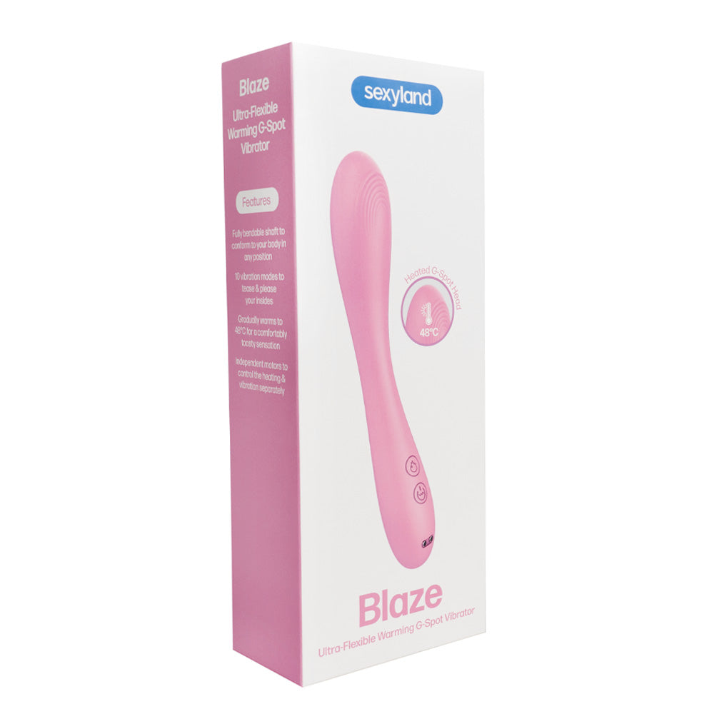 Sexyland Blaze Ultra-Flexible Warming G-Spot Vibrator
