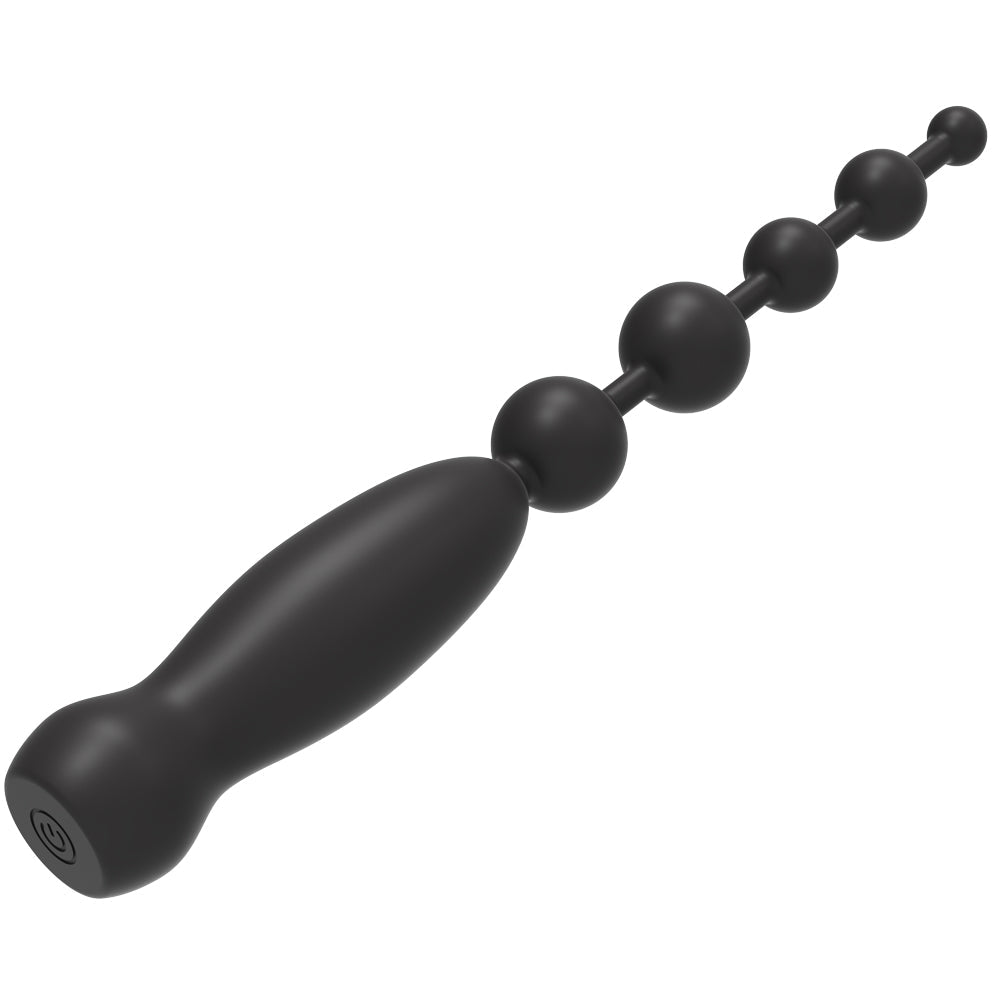 Sexyland Bauble Vibrating Silicone Anal Beads With Handle