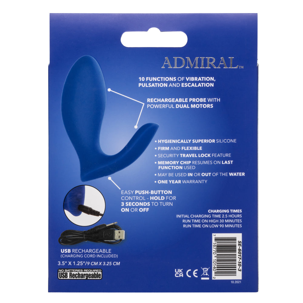 Admiral Vibrating Prostate Rimming Probe