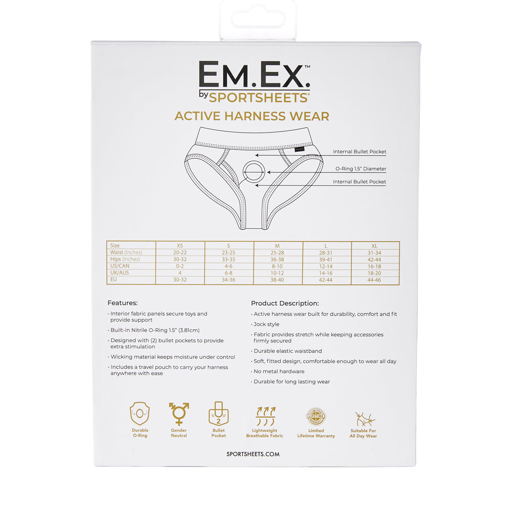 Sportsheets Em.Ex. Active Harness Wear - Contour Harness
