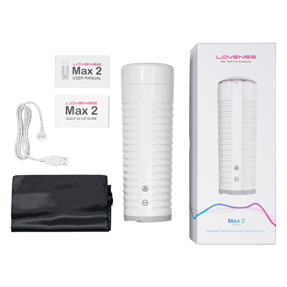 Lovense Max 2 Bluetooth 360° Contracting Vibrating Masturbator