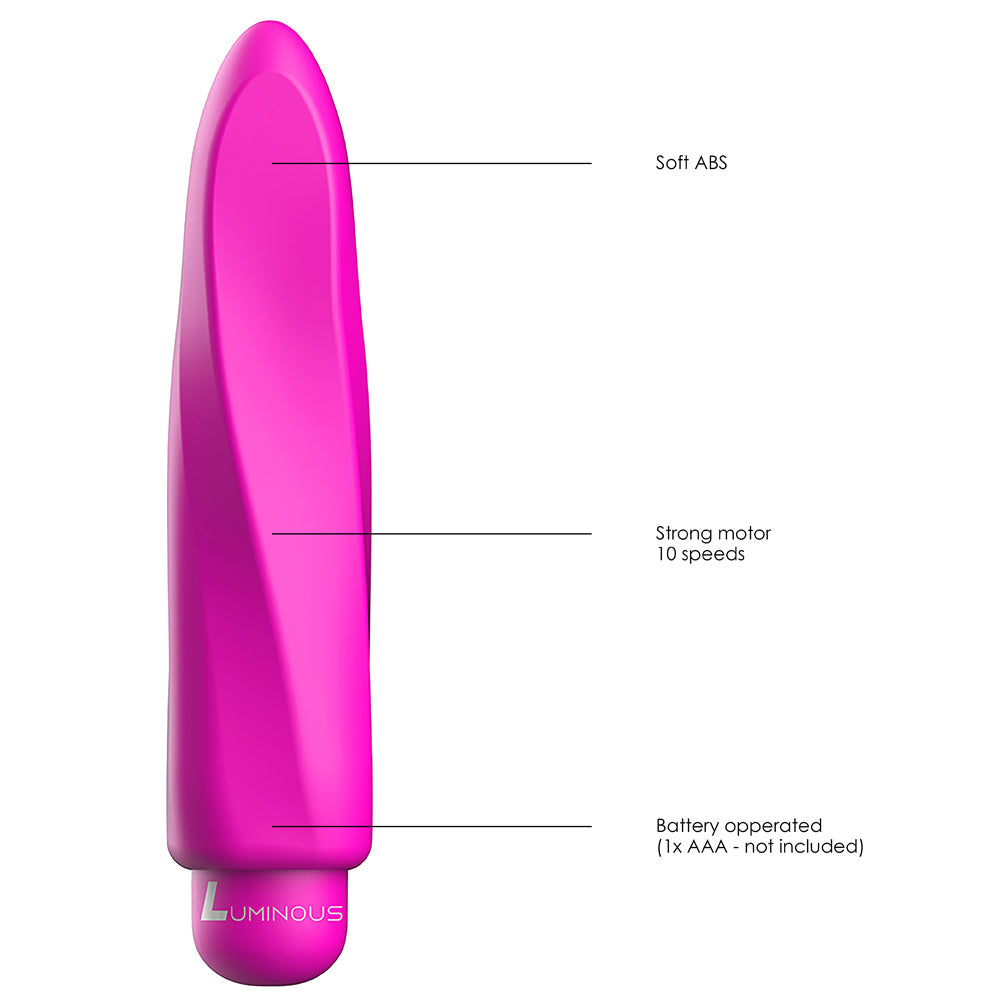 Luminous Myra 10-Speed Ultra-Soft Silicone Bullet Vibrator