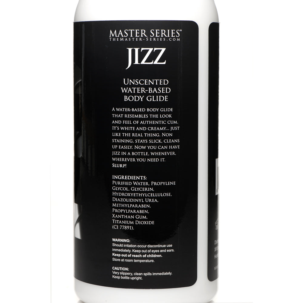 Master Series Realistic Unscented Water-Based Imitation Jizz Lubricant