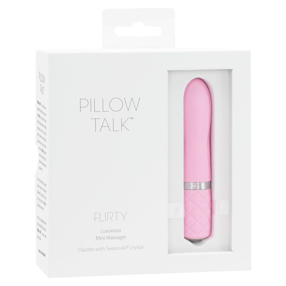 Pillow Talk Flirty Luxurious Vibrating Mini Massager