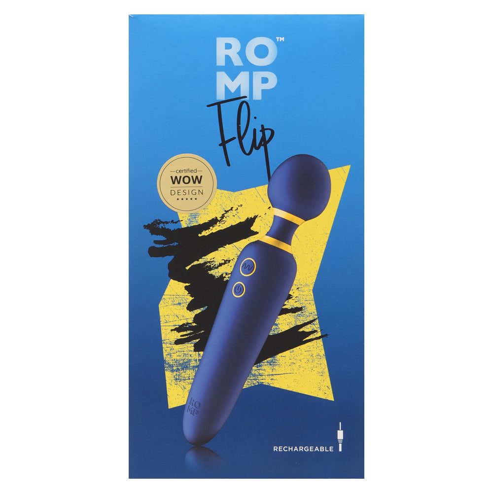 Romp Flip Rechargeable Cordless Wand Vibrator
