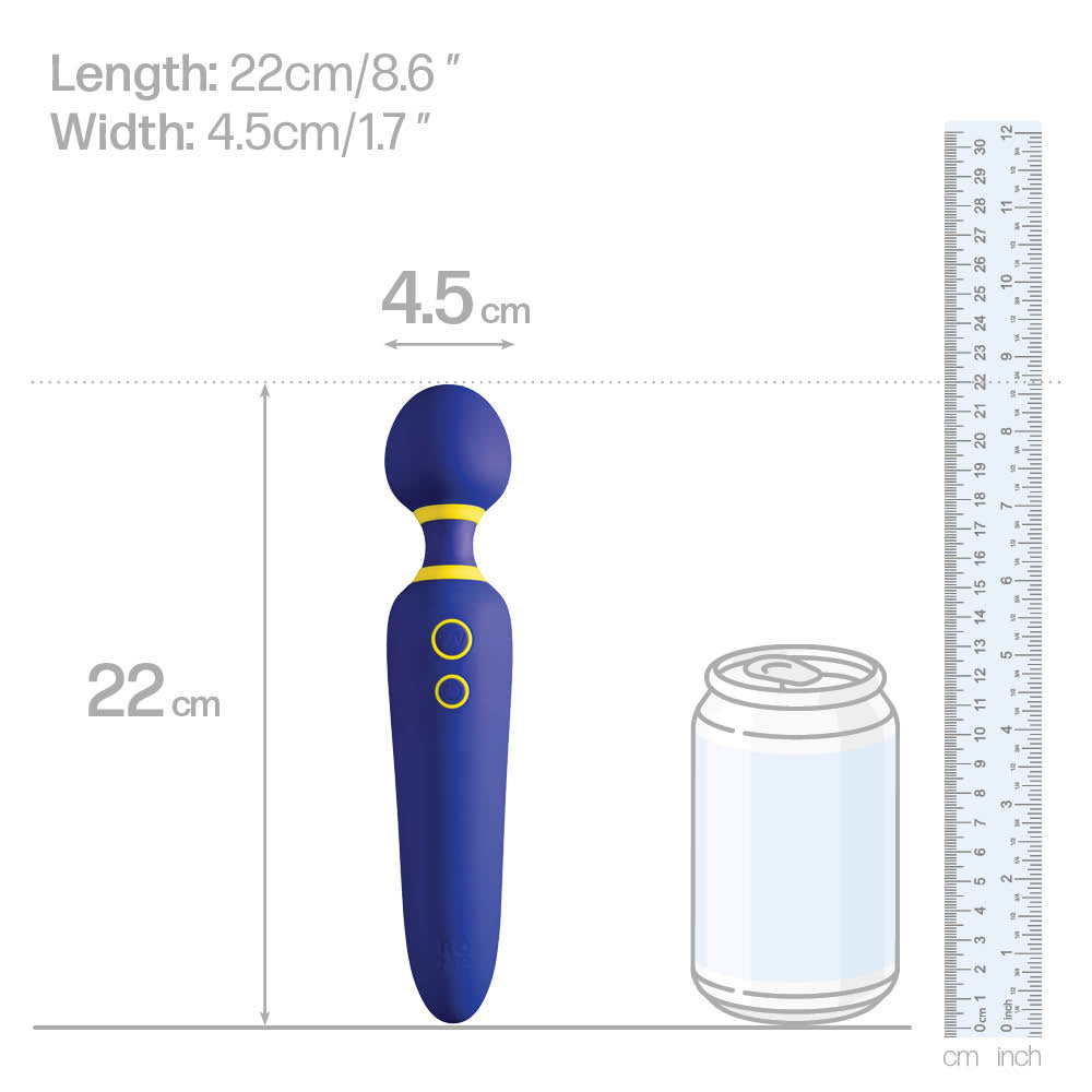 Romp Flip Rechargeable Cordless Wand Vibrator