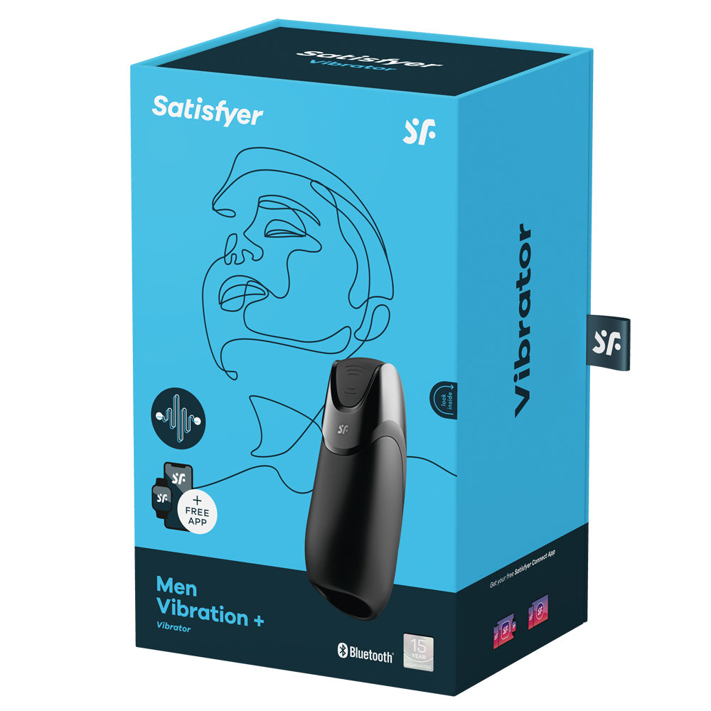 Satisfyer Men Vibration+ App-Compatible Head Stimulator