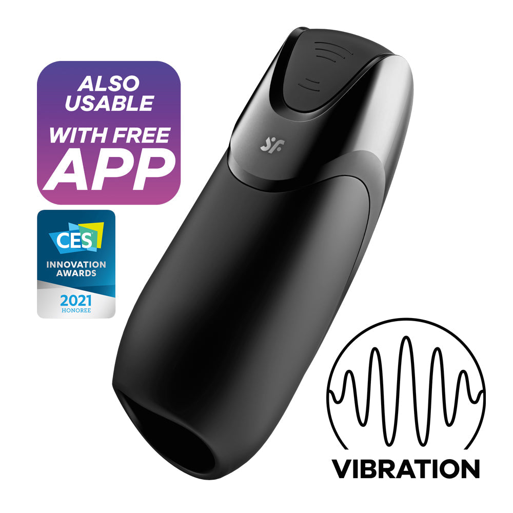 Satisfyer Men Vibration+ App-Compatible Head Stimulator